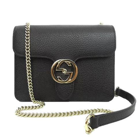 gucci small black leather bag|gucci handbags black leather small.